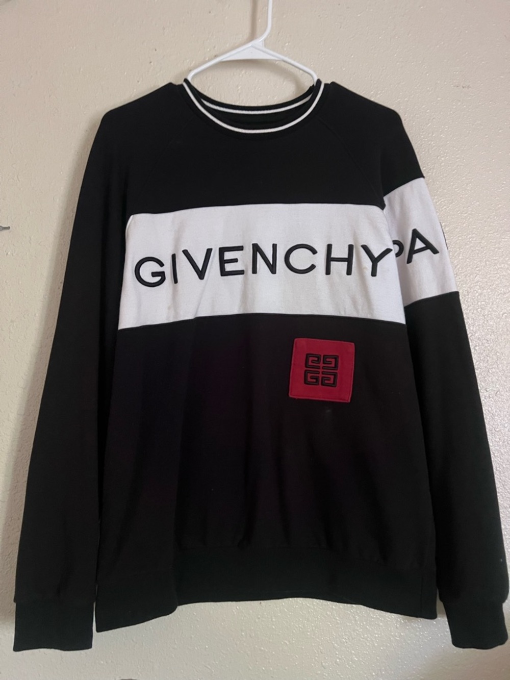Givenchy Black White Men’s Sweater